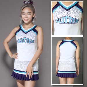 Uniforme de Animadoras Personalizable para Niñas, Conjunto Deportivo Juvenil, Cómodo, 100% Poliéster, para Entrenamiento y Presentaciones - Product Image 4