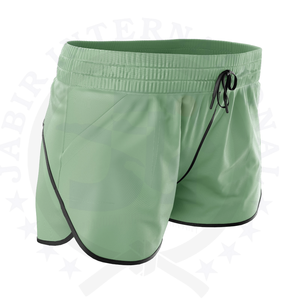 Design personnalisé Satin Kick Boxing Muay Thai Shorts dégradé de couleur imprimé Hot Shorts avec fermeture élastique à la taille moyenne Style décontracté - Product Image 1