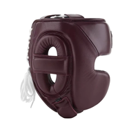 Nouveauté : Casque de protection pour la tête unisexe, réglable, de haute qualité, en PU respirant à 100 %, fabriqué en usine, pour le sport mixte (boxe/MMA)