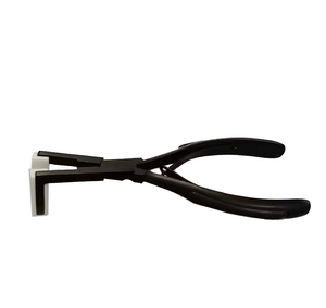 Pince à cheveux en acier inoxydable de qualité supérieure pour extensions de cheveux, pince à cheveux noire personnalisée pour extensions de cheveux - Product Image 1