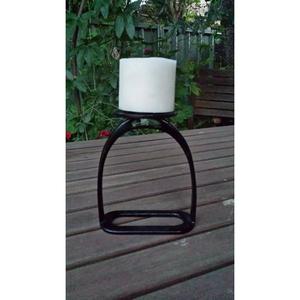 Wrought Iron 2 Candlestick Stand <b>Black</b> Powder Coated Metal Tableware Free Standing <b>Candle</b> Holder <b>Pillar</b> <b>Candle</b> Stand Hot Sale - Product Image 2