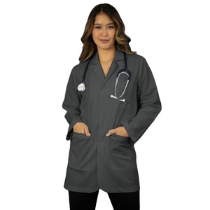 Nouvelle blouse de laboratoire pour femmes, 200 GSM, polyester et coton, blouse de médecin, uniforme médical professionnel, fabricant OEM - Product Image 1