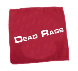 New Custom Logo Red Dead Rag with Hook & Loop Fastener and Reflective Strips Paintball Accessories with Any Custom Design