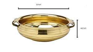 Polished Handmade Brass <b>Bowl</b> Elegant Decorative <b>Metal</b> <b>Bowl</b> for Table Centerpiece and Wedding Gift Purpose - Product Image 2