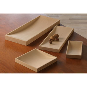 Bandeja de madera de alta calidad para servir, forma y tamaño personalizados para uso en fiesta en casa, ocasión especial, plato de forma larga y bandeja de exhibición - Product Image 2