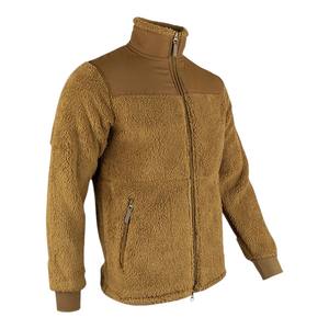 Veste en polaire sherpa pour homme, service OEM, Gen2, olive foncé, prix d'usine, veste d'hiver chaude de luxe pour homme - Product Image 5