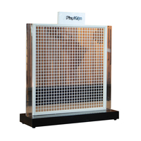 Étagères de présentation au détail A45 double face personnalisées pour supermarché, peintes électrostatiquement en métal Adong, 1 à 7 niveaux