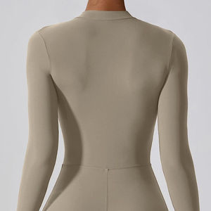 Mono Deportivo Ligero para Mujer, Elástico, Compresión, Comodidad, Espalda Abierta, Estilo Flare - Product Image 4