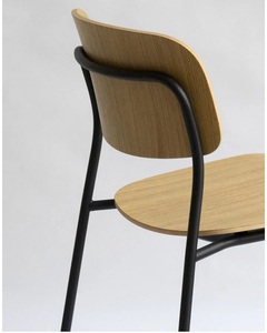 Chaise en contreplaqué multicolore écologique personnalisée, vente en gros de design classique et moderne pour la maison bureau bar salon salle à manger hôtel villa - Product Image 3