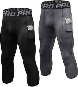 High Waisted Leggings for <b>men</b> - Full Length Capri Buttery Soft <b>Yoga</b> <b>Pants</b> for Workout Athletic - Product Image 4