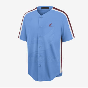 Ropa deportiva transpirable con diseño personalizable para jugadores, jersey de béisbol y softbol fabricado en Pakistán de la mejor calidad al por mayor - Product Image 2