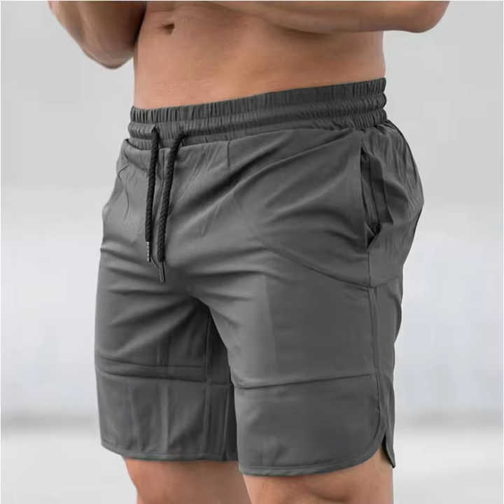 Men Casual Shorts Workout Organic Cotton Short Pants With Elastic Waist Beach Shorts Muslin Shorts for Men