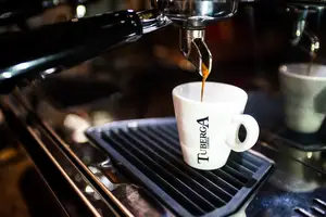 Kavrulmuş kahve çekirdekleri karışımı TUBERGA PREMIUM kalite kahve dükkanı