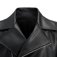 Nueva Parka Elegante para Mujer, Corta, de Piel Sintética con Imitación de Pelo de Zorro, Antiarrugas, Negra, con Cierre, Estilo Delgado Tejido, Patrón 3D, Desmontable
