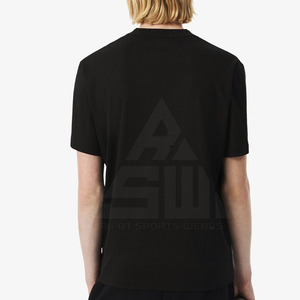 Camisetas de Hombre de Manga Corta, Estilo Casual, Lisas, 100% Algodón, Tallas Grandes, en Venta - Product Image 3