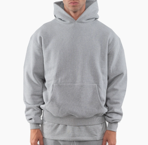 Sudadera con Capucha Personalizada con Relieve, 100% Algodón Felpa, Corte Regular, Estilo Urbano, 600GSM, Secado Rápido - Product Image 4