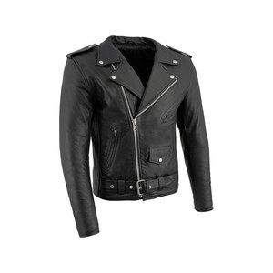 <b>Leather</b> <b>Jacket</b> with <b>Long</b> Sleeve Latest Design High Quality Best Popular Style - Product Image 3