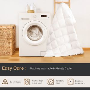 Edredón de Lujo para Hotel, Relleno de Edredón, Colcha |   Relleno de Microfibra |   Ropa de Cama Ligera para Todas las Estaciones |   Suave e Hipoalergénico - Product Image 4