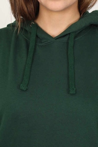 Sudadera con capucha de lana informal para mujer de calidad superior, venta al por mayor, servicio de diseñador personalizable de fábrica, impresión por sublimación de invierno - Product Image 3