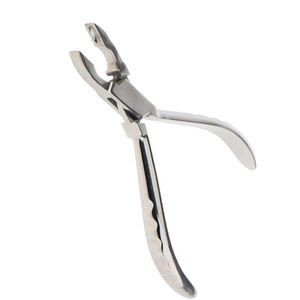 Pince à anneaux en acier inoxydable, construction durable, réutilisable, prise en main lisse pour la fabrication de bijoux - Product Image 3