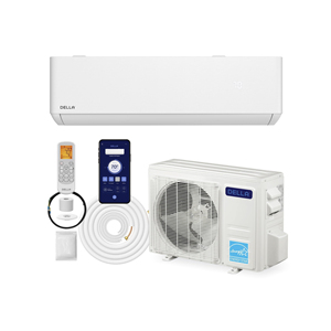 Chất lượng tốt điều hòa không khí 9000 BTU 0.75ton loại biến tần mini chia AC điều hòa không khí - Product Image 2
