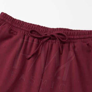 Personalizable XS Tamaño 100% Algodón de dos piezas de las mujeres de invierno al aire libre Sweatsuit Top largo con patrón sólido y puños transpirables - Product Image 5