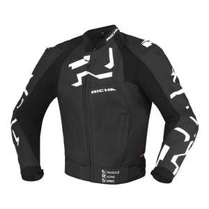 Stradale Men Track/Riding Cowhide/Kangaroo Perforado Moto Leather Racing Jacket/Chaqueta CE Nivel 2 Aprobado, Todos los tamaños - Product Image 1