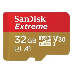 For SanDisk Extreme 32GB for MicroSDXC UHS-I U3 V90 <b>Memory</b> <b>Card</b> - Product Image 1