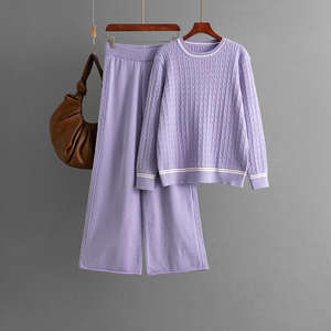 Ensemble de pulls pour femmes teints en vêtements d'hiver - Product Image 3