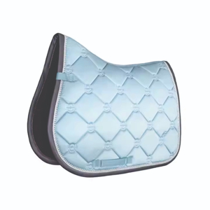 Unique Design Cotton Filled Satin Horse <b>Saddle</b> Pads Comfortable Adjustable English Foam Riding <b>Saddle</b> Pads - Product Image 4