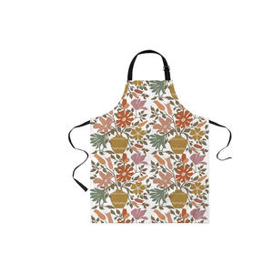 Nouvelle arrivée 100% coton multicolore taille personnalisée réglable dernière conception tabliers de cuisine en coton - Product Image 6