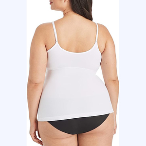 Chất lượng tốt nhất tùy chỉnh thực hiện của phụ nữ mùa hè liền mạch Tank Top thoáng khí vải dệt kim cho tập luyện phong cách giản dị - Product Image 3