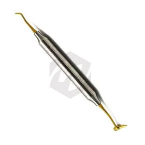 Instrumentos médicos de relleno compuesto Dental de alta calidad #6 CIG6 herramienta de restauraciones de plástico recubierto de titanio dorado para cavidad - Product Image 2
