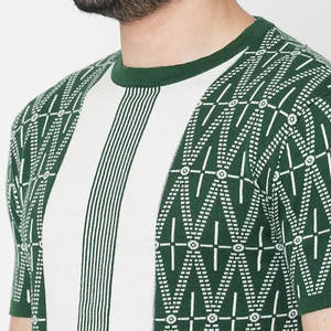 Camiseta de algodón 100% de alta calidad con cuello redondo para hombre, Camiseta ajustada de moda con estilo de alta calidad para hombre - Product Image 6