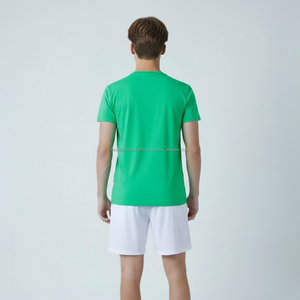 Maillot de badminton pour homme, personnalisé, respirant, léger, à manches courtes, pour entraînement d'équipe professionnel, OEM - Product Image 2