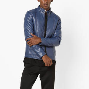 Chaqueta de Cuero para Motocicleta de Manga Larga Hecha a Medida para Hombre, Ropa Deportiva, Chaqueta de Cuero para Motocicleta con el Mejor Diseño para Hombre - Product Image 4