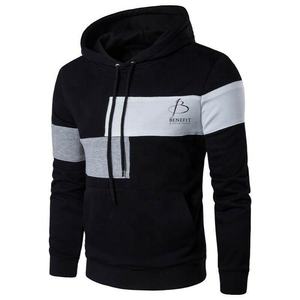 Sudadera con Capucha de Alta Calidad, Personalizada, 100% Algodón, Tejida a Crochet, Estilo Urbano Invernal, Corte Regular, Gruesa y Pesada, para Hombre - Product Image 4