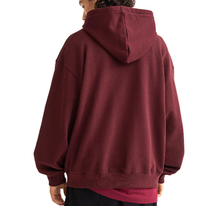 Sweat-shirts à capuche surdimensionnés en coton épais 100 % personnalisés, avec épaules tombantes, impression numérique, respirants et imperméables pour hommes – Collection Hiver - Product Image 2