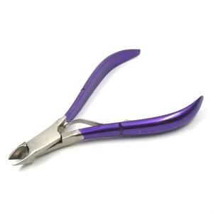 Pince à ongles professionnelle en acier inoxydable à double ressort pour manucure et pédicure, usage professionnel en salon et à domicile - Product Image 2