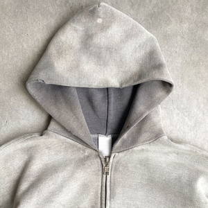 High Quality Custom Logo Printing Blank Hoodie <b>Sweatshirts</b> Men's Hoodies Blank <b>Plain</b> Zip up Hoodie high quality - Product Image 6