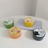 Gel apaisant hydratant Ekel 300g Aloe, charbon, escargot, miel 4 Type-Cosmétique coréen hydratant blanchissant anti-âge rides