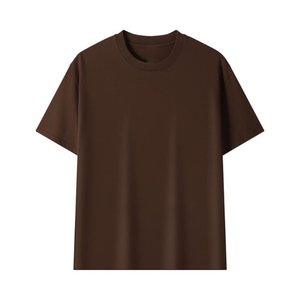 Tops d'été à la mode T-shirt de sport à séchage rapide brodé de logo personnalisé pour hommes femmes 8 couleurs unies Vêtements de marque personnelle - Product Image 1