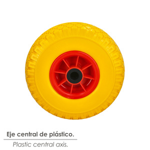 Ruota per Carrello da Magazzino/Sacchi, Cerchio in Plastica Piena da 20 mm - Product Image 3