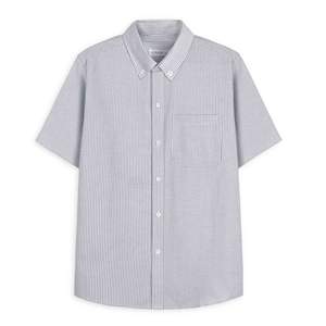 Camisa Oxford a Rayas de Manga Corta TST 8127 - Product Image 1