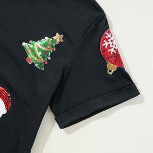 Camiseta clásica para mujer Regular de alta calidad Casual 100% excelente calidad gran oferta Slim Fit camiseta estampada para mujer - Product Image 5