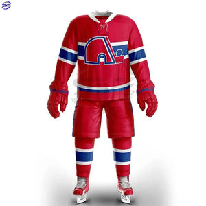 Uniforme de hockey sobre hielo de secado rápido Unisex superventas tela cómoda servicio OEM para conjuntos de ropa deportiva uniforme de hockey sobre hielo - Product Image 1