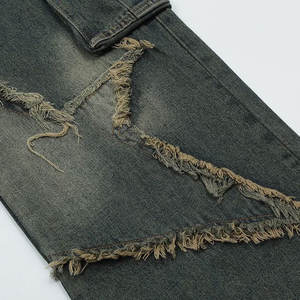 กางเกงทรงหลวมแบบมีซิปสำหรับผู้ชายกางเกงทรงหลวมน้ำหนักเบาทำจากโรงงานผ้าฝ้ายทำจากวัสดุผ้าคอตตอน - Product Image 5