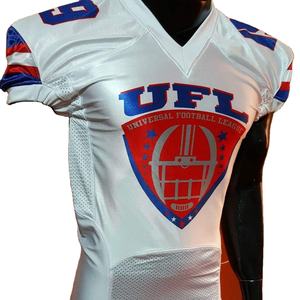 2024 personnalisé broderie Football américain maillot chaussettes ensemble respirant grande taille sweats à capuche survêtements joueur nom Logo Sublimation - Product Image 1