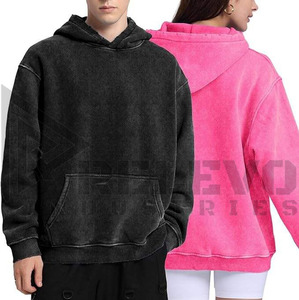 Sudadera Lisa de Algodón Terry para Hombre, Estilo Informal, Holgada y Extra Grande, de Alta Calidad, Precio Bajo - Product Image 5