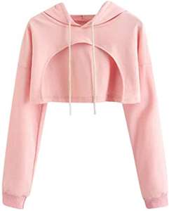 Sudadera Corta Deportiva a la Moda para Mujer - Product Image 3